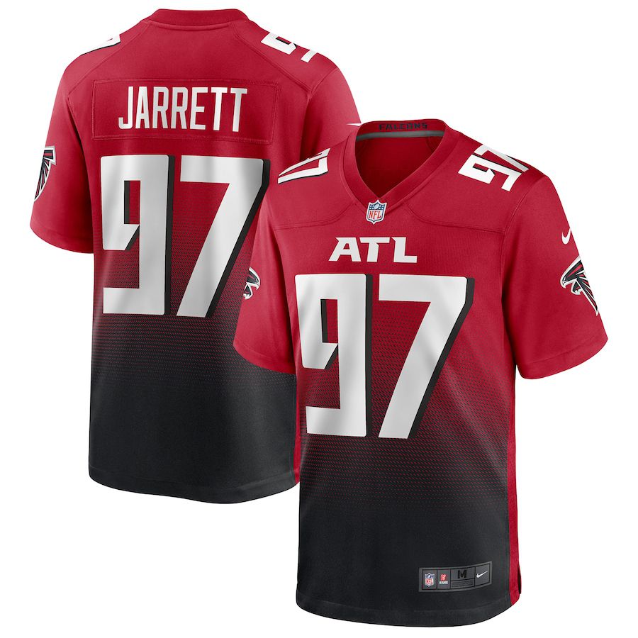 Cheap Men Atlanta Falcons 97 Grady Jarrett Nike Red 2nd Alternate Game NFL Jersey
